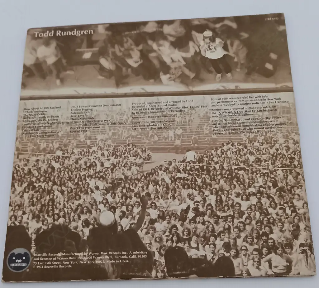 Todd Rundgren, Todd, (Double Album) Image 1++